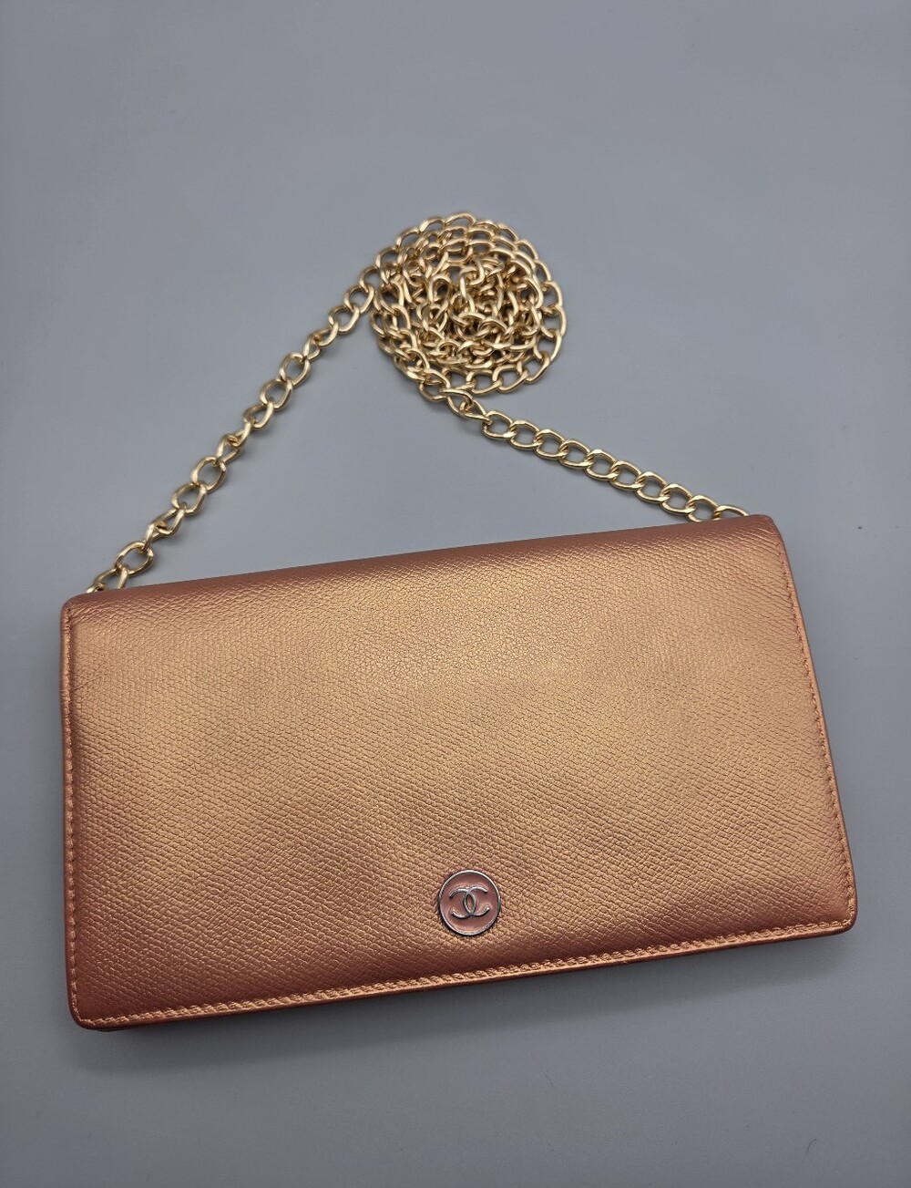 CHANEL Classic Authentic Rose Gold Wallet/Clutch - Picture 6 of 17